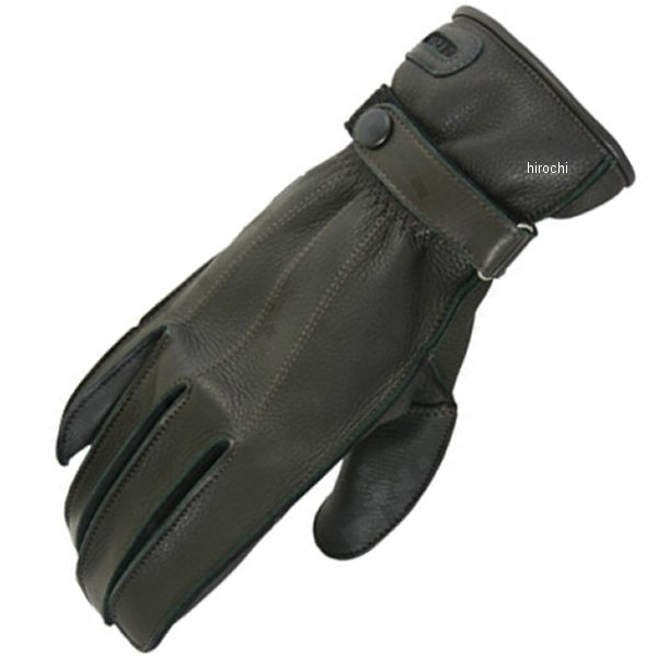 レザーグローブ 指ロング 黒 Lサイズ