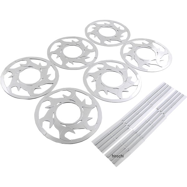 ホイールカバー クローム 6個 セット