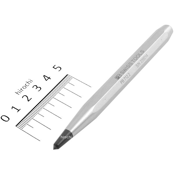 スイスツールズ  Swiss Tools 超硬付センターポンチ 八角胴