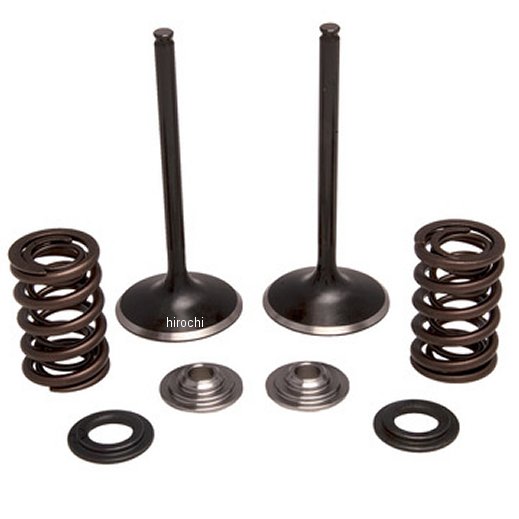 インテークバルブ&スプリング 02年-14年 CRF450 ステンレス