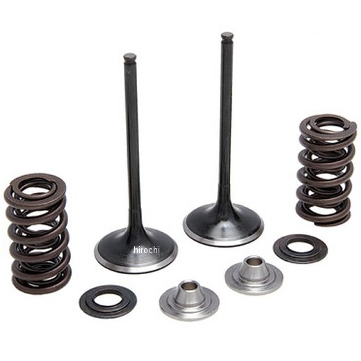 インテークバルブ&スプリング 03年-13年 KX250F ステンレス