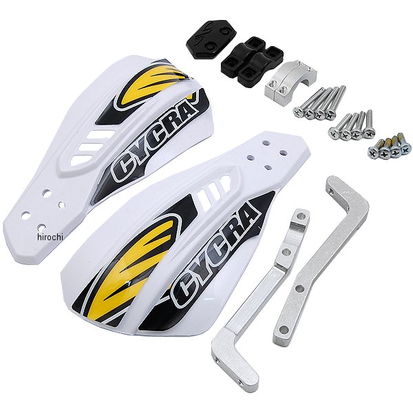 ハンドガード ステルス アロイ レーサーパック 白