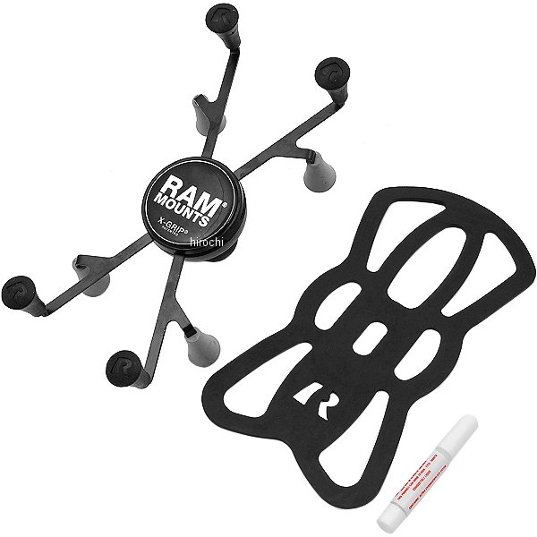 Xグリップ iPad mini用 テザー付  黒