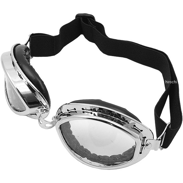 バートン BARTON ビンテージゴーグル 汎用 クロームメッキ (楕円型)