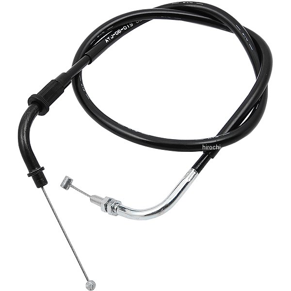 スロットルケーブル 引き側 87年-96年 ビラーゴ250 フラットハンドル車 3DM-26311-02、3DM-26311-00、3DM-26311-01