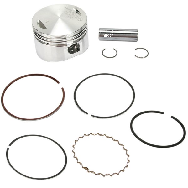 ピストン 02年-09年 KLX110 53x50.6mm 112cc ボア53.5mm 0.5 11:1