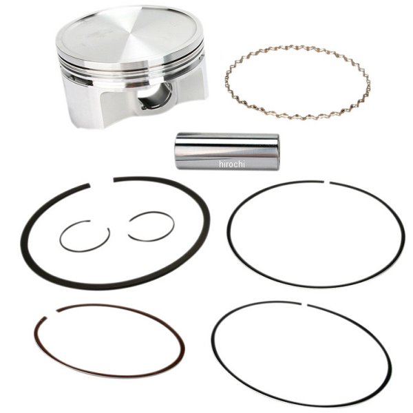 ピストン 85年-00年 XR600R 97x80mm 591cc ボア98.0mm 1.0 9:1