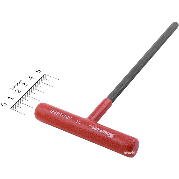 6角 T型 ハンドル 長さ6インチ 1/4インチ