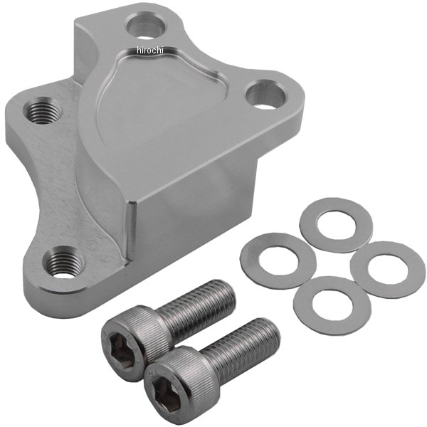 フロントキャリパーサポート ブレンボ40mmピッチ&STDローター径 91年-03年 バリオス250 シルバー