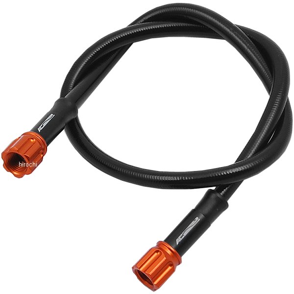 ユニバーサルブレーキホース ロードモデル用 ホース全長585mm ゴールド/黒