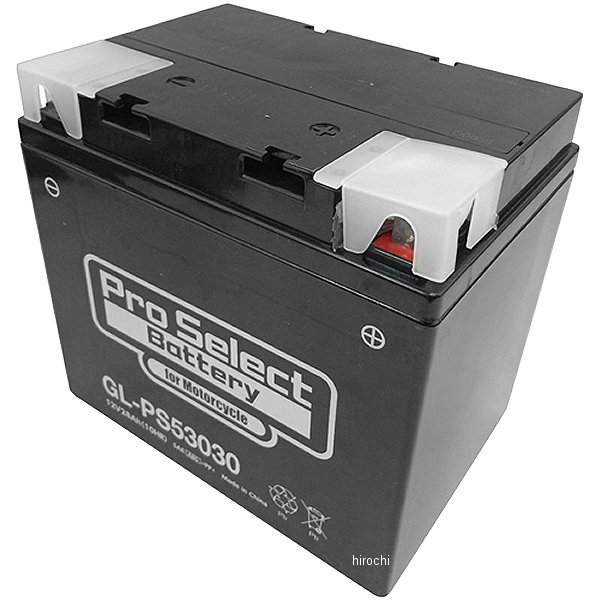 バイク用 バッテリー ジェルタイプ GL-PS53030 53030互換 (液入り充電済み)