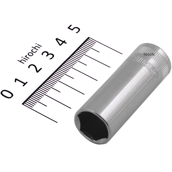 1/4"sqx13mm ディープソケット