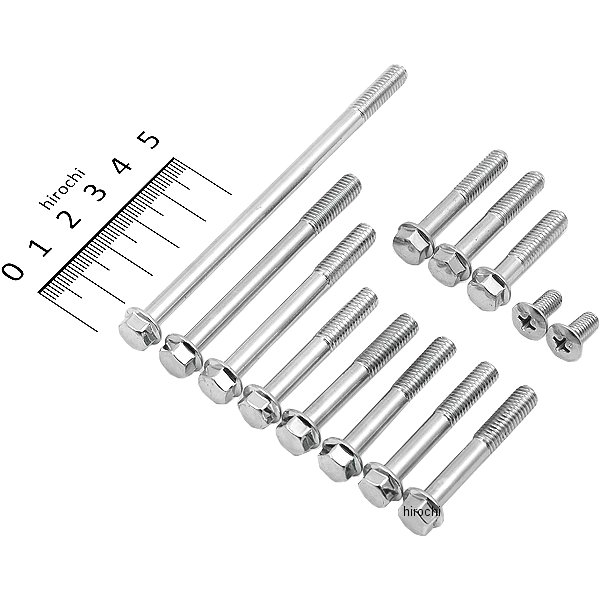 クランクケースカバーネジセット モンキー、ゴリラ