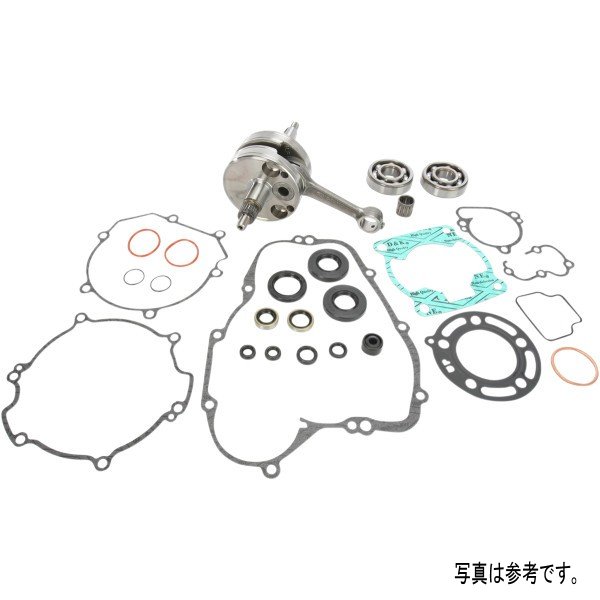 クランクシャフト ボトムエンドキット ベアリング、ガスケット付き 14年以降 KX100