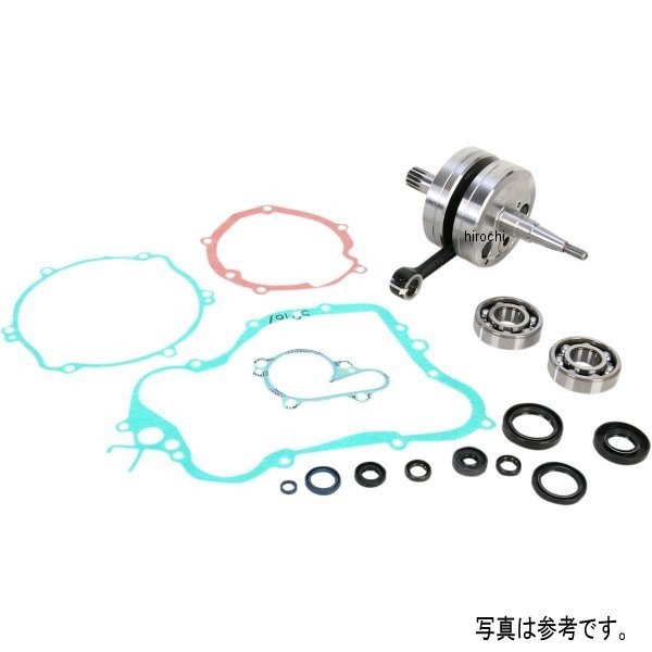 クランクシャフトキット ベアリング、ガスケット付き 05年以降 YZ125 左右ペア