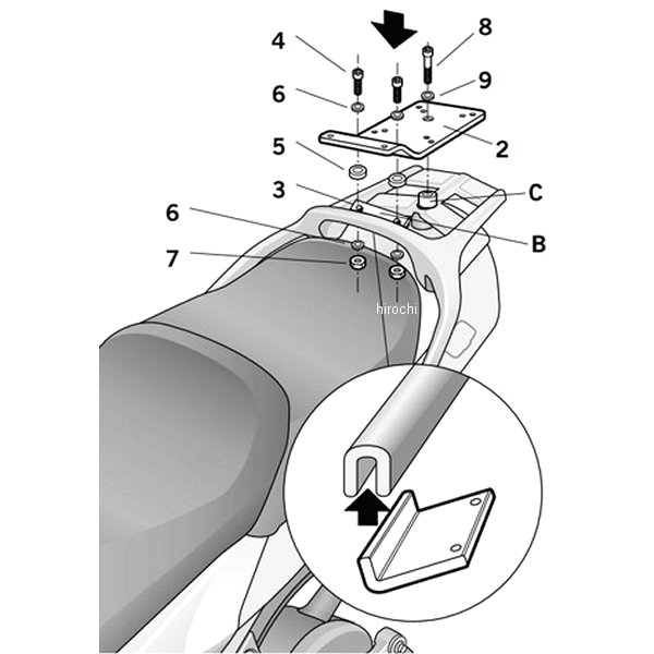 トップマスターフィッティングキット 01年-05年 FJR1300
