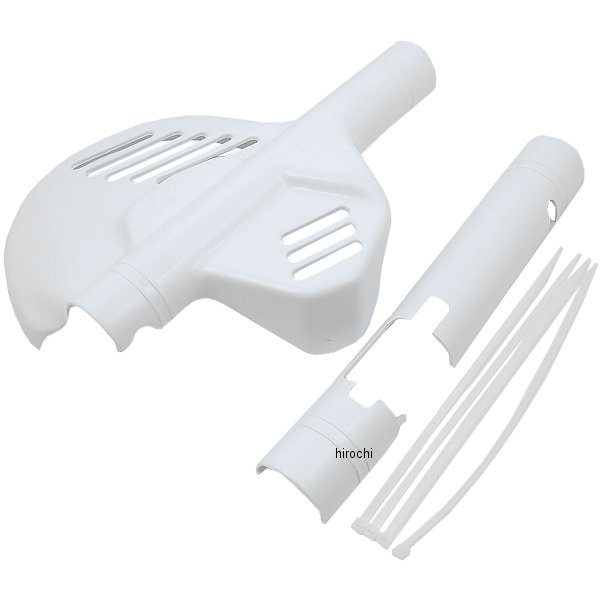 フロントディスクカバー 85年-89年 XR600R 白