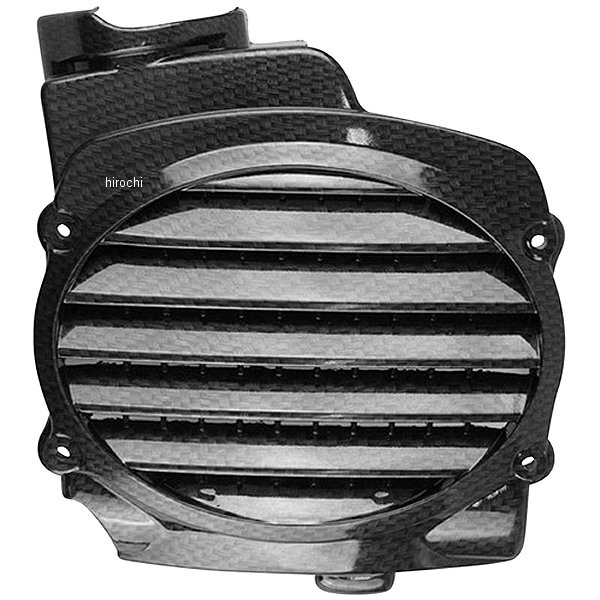 ラジエターカバー クレアスクーピー、スマートディオ、ズーマー、バイト カーボン色