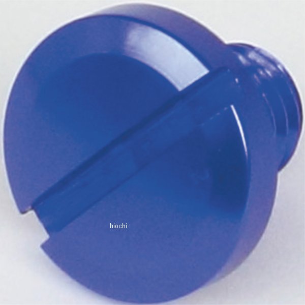 ミラーホールキャップ M8×1.25 正ネジ 青