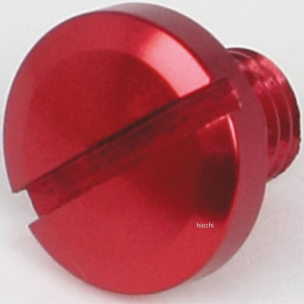 ミラーホールキャップ M8×1.25 正ネジ 赤