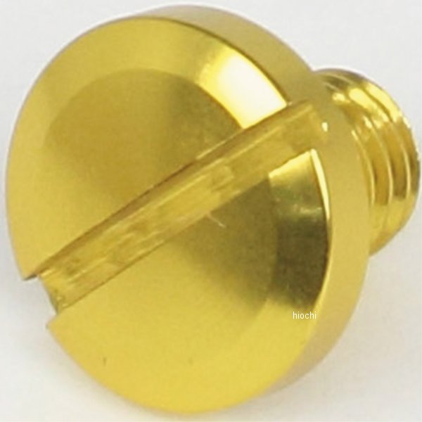 ミラーホールキャップ M8×1.25 正ネジ ゴールド