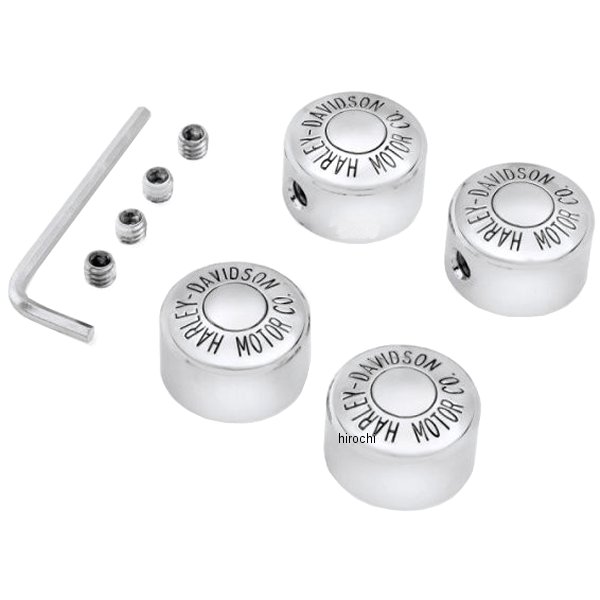 ヘッドボルトカバー クローム H-D Motor Co 43884-96