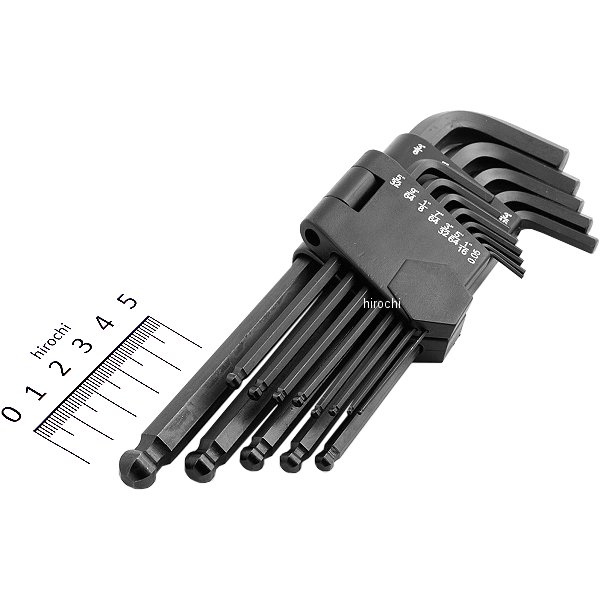 ボールポイント6角レンチ13本セット インチ