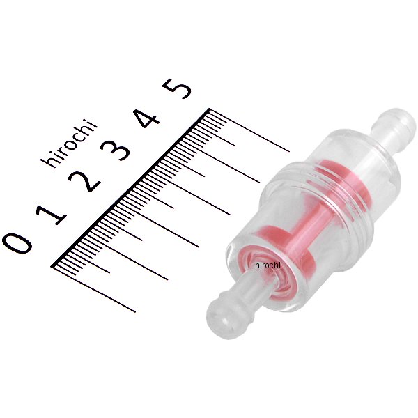 ガソリンフィルター ホース内径6mm用 ナイロンフィルタータイプ