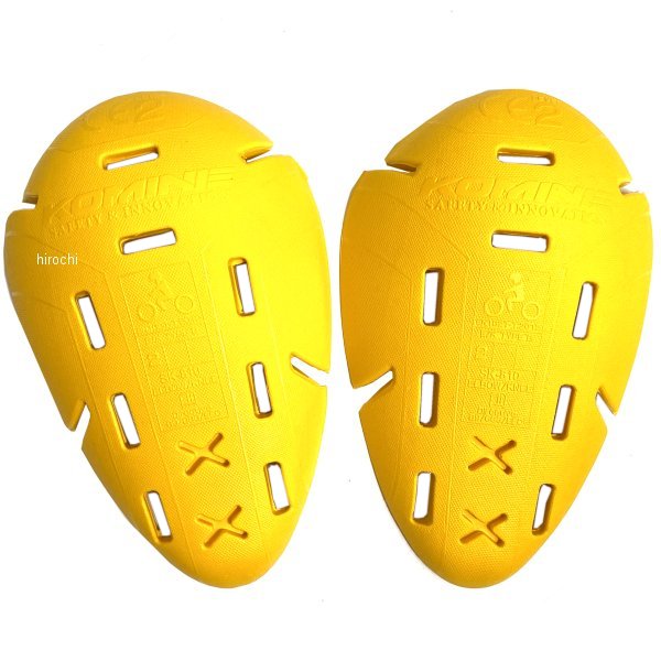 SK-810 CE レベル2 膝プロテクター ニーガード 黄 フリーサイズ