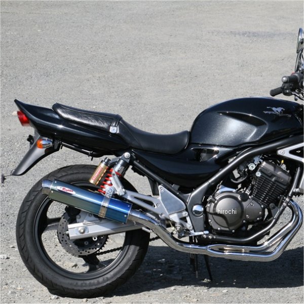 フルエキゾースト 80D-RAPTOR 全年式 バリオス2 BA-ZR250B ブルーチタン