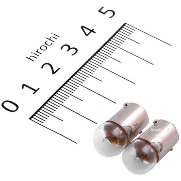 白熱バルブ G10 6V3W 2個入り