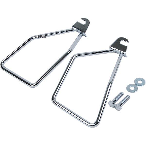 サドルバッグ サポート 84年-99年 FXST、FLST 1点留め (左右ペア)