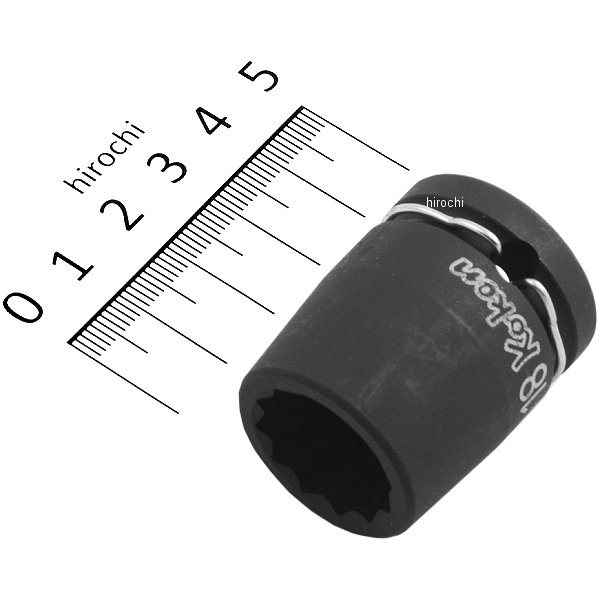 1/2インチsq インパクトソケット(12角) 18mm