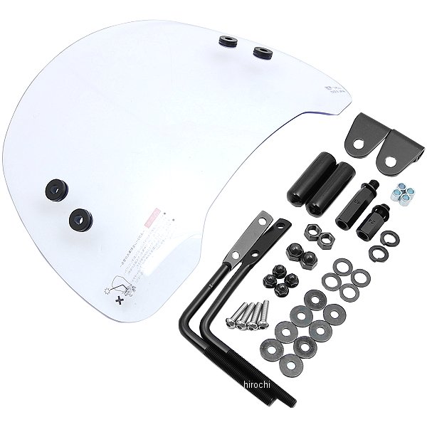 DO-18  ショートバイザー ディオ110 クリアー