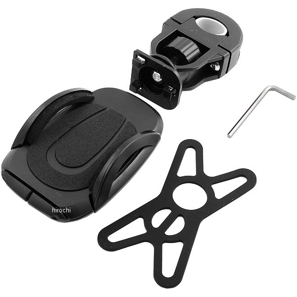 スマートフォンホルダー CC-2 強力クランプ 黒