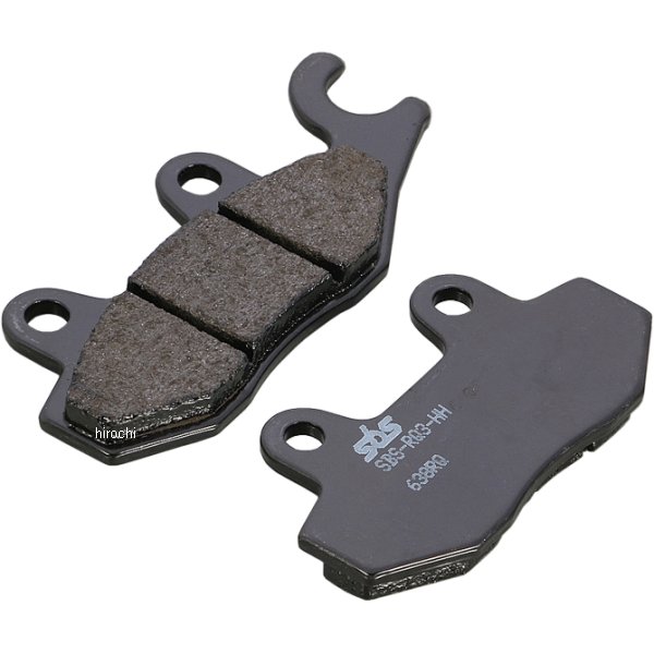 638RQ SBS ブレーキパッド フロント/リア ニンジャ250、Z250 カーボン