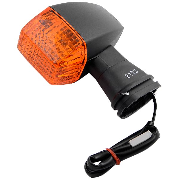 フロント ウインカー 左右共通 アンバー 00年-08年 ニンジャ ZX-12R、ZX-9R、ZZR600 23037-1393