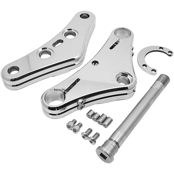 トリプルツリー 41mm 7°傾斜 84年-10年 ソフテイル クローム