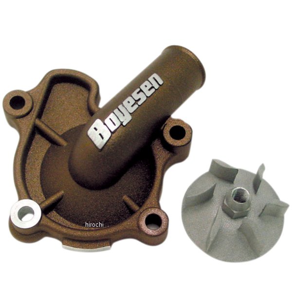 ウォーターポンプカバー インぺラーセット 04年-09年 CRF250R、CRF250X アルミ マグネシウム