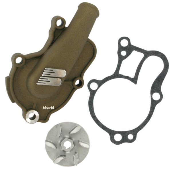 ウォーターポンプカバー インぺラーセット 99年-10年 YZ250 アルミ マグネシウム