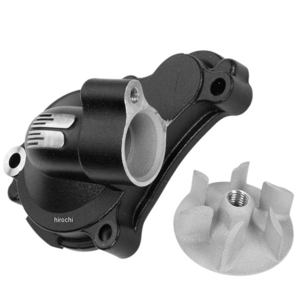 ウォーターポンプカバー インぺラーセット 00年-09年YZF、YFZ、WRF アルミ 黒