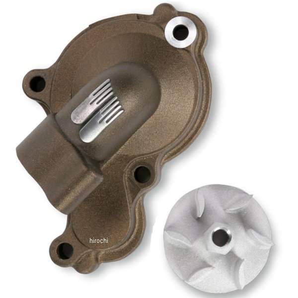 ウォーターポンプカバー インぺラーセット 00年-09年YZF、YFZ、WRF アルミ マグネシウム