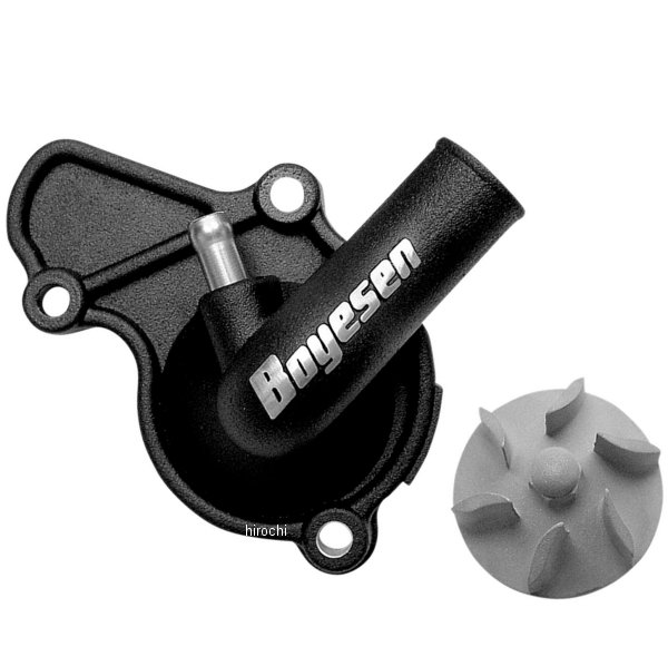 ウォーターポンプカバー インぺラーセット 05年-07年 RM-Z450 アルミ 黒