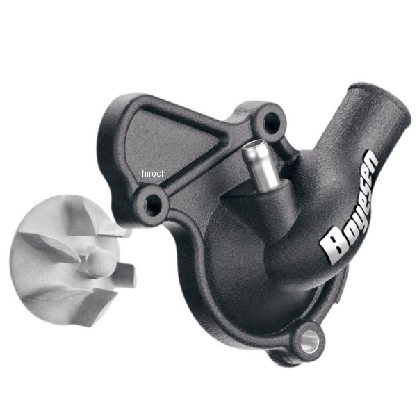 ウォーターポンプカバー インぺラーセット 06年以降 KX450F、KLX450R アルミ 黒