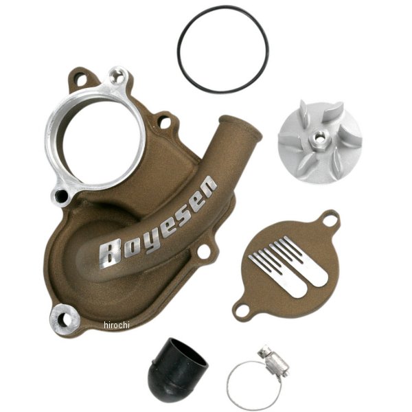 ウォーターポンプカバー インぺラーセット 09年-10年 RM-Z450 アルミ マグネシウム