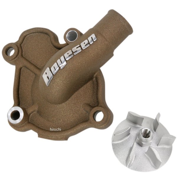 ウォーターポンプカバー インぺラーセット 10年以降 CRF250R アルミ マグネシウム