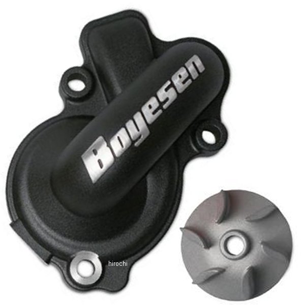 ウォーターポンプカバー インぺラーセット 12年以降 KTM 500、450 アルミ 黒