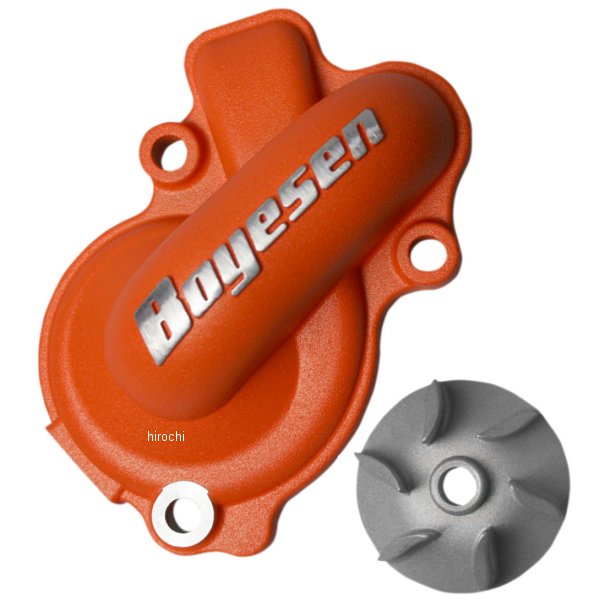 ウォーターポンプカバー インぺラーセット 12年以降 KTM アルミ オレンジ