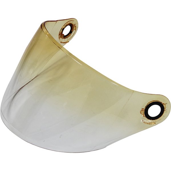 Moto Boite  セミジェットヘルメット 専用シールド イエローグラデーション