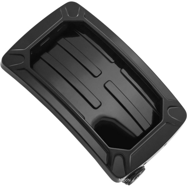 サイドマウント ナンバープレート ホルダー ノバカーブ 横 黒